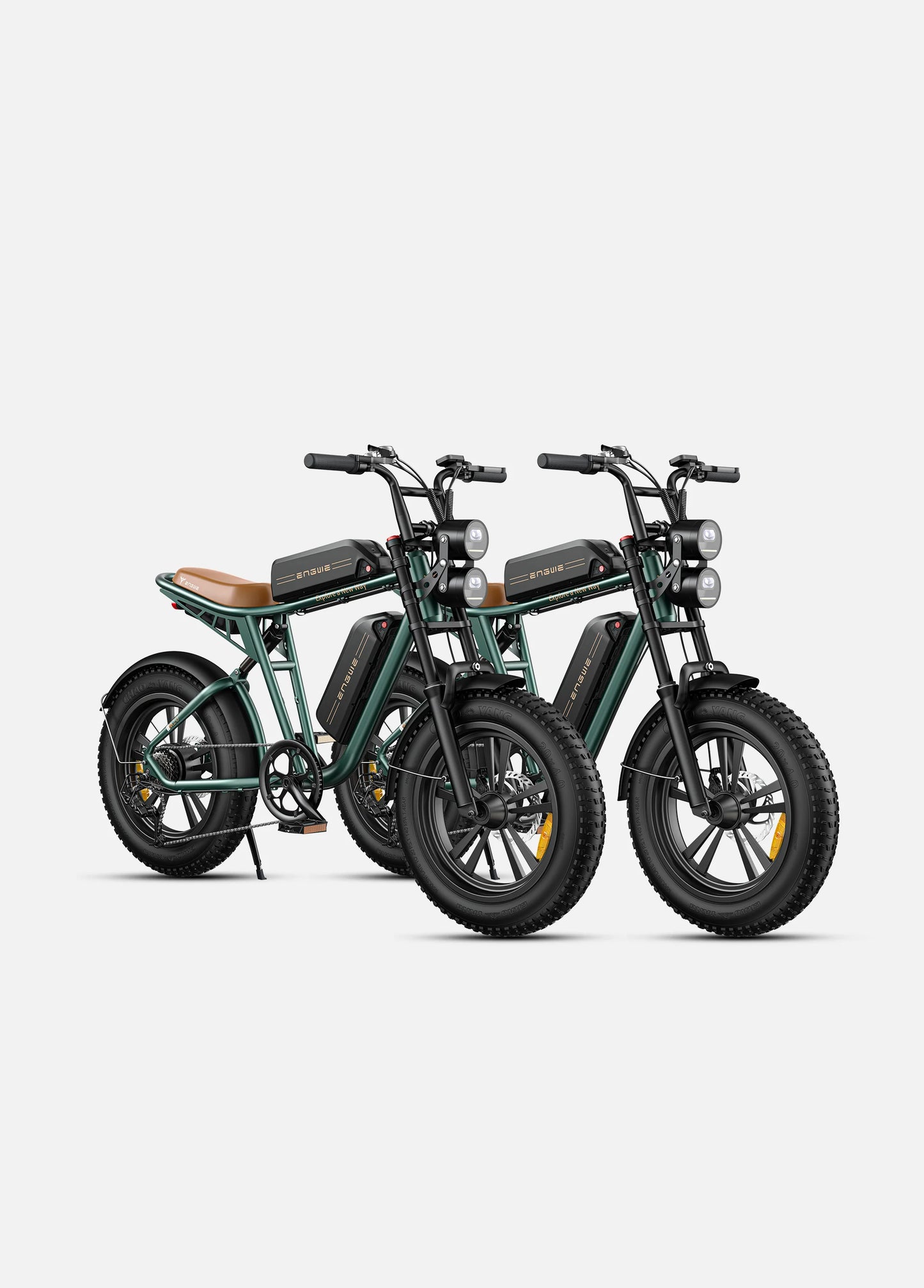 M20 COMBO (26AH BATTERY) 75KM+75KM Max Speed 25 km/h Dual Suspension Long Range E-bike - ActivePeak