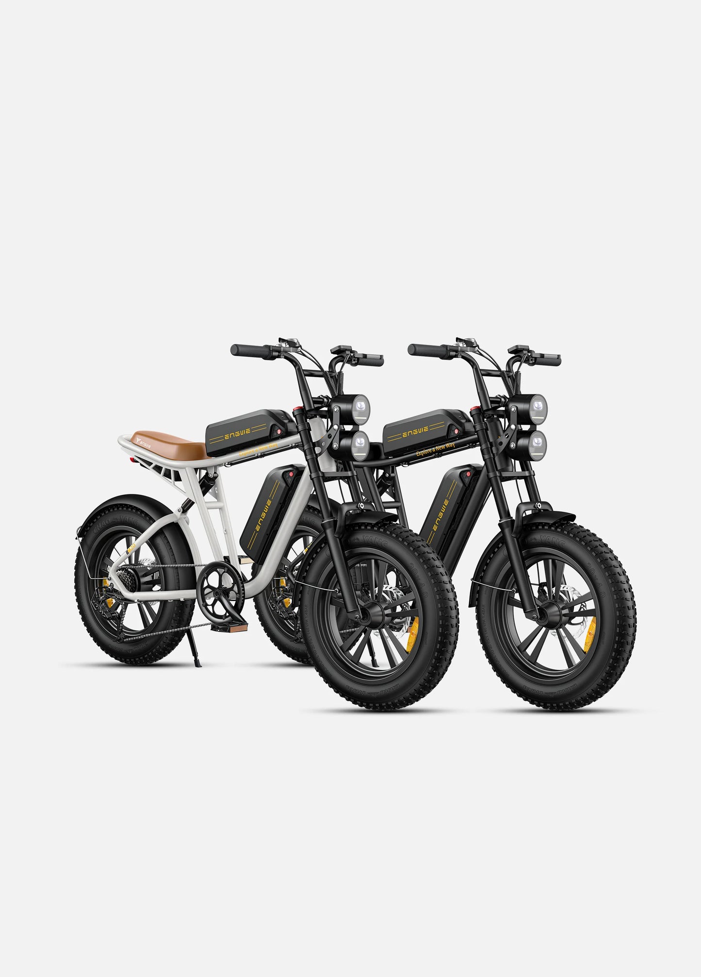 M20 COMBO (26AH BATTERY) 75KM+75KM Max Speed 25 km/h Dual Suspension Long Range E-bike - ActivePeak