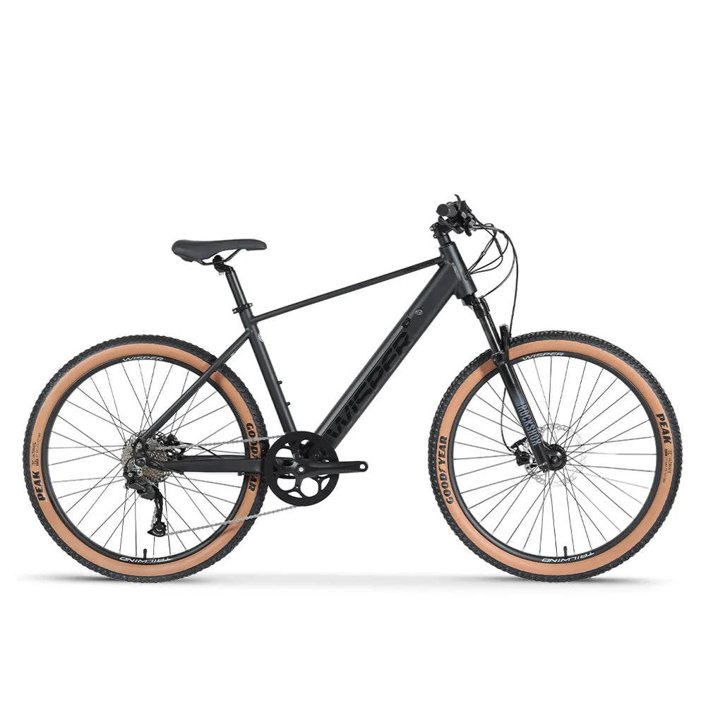 Wisper Tailwind Trail Crossbar Electric Bike - ActivePeak