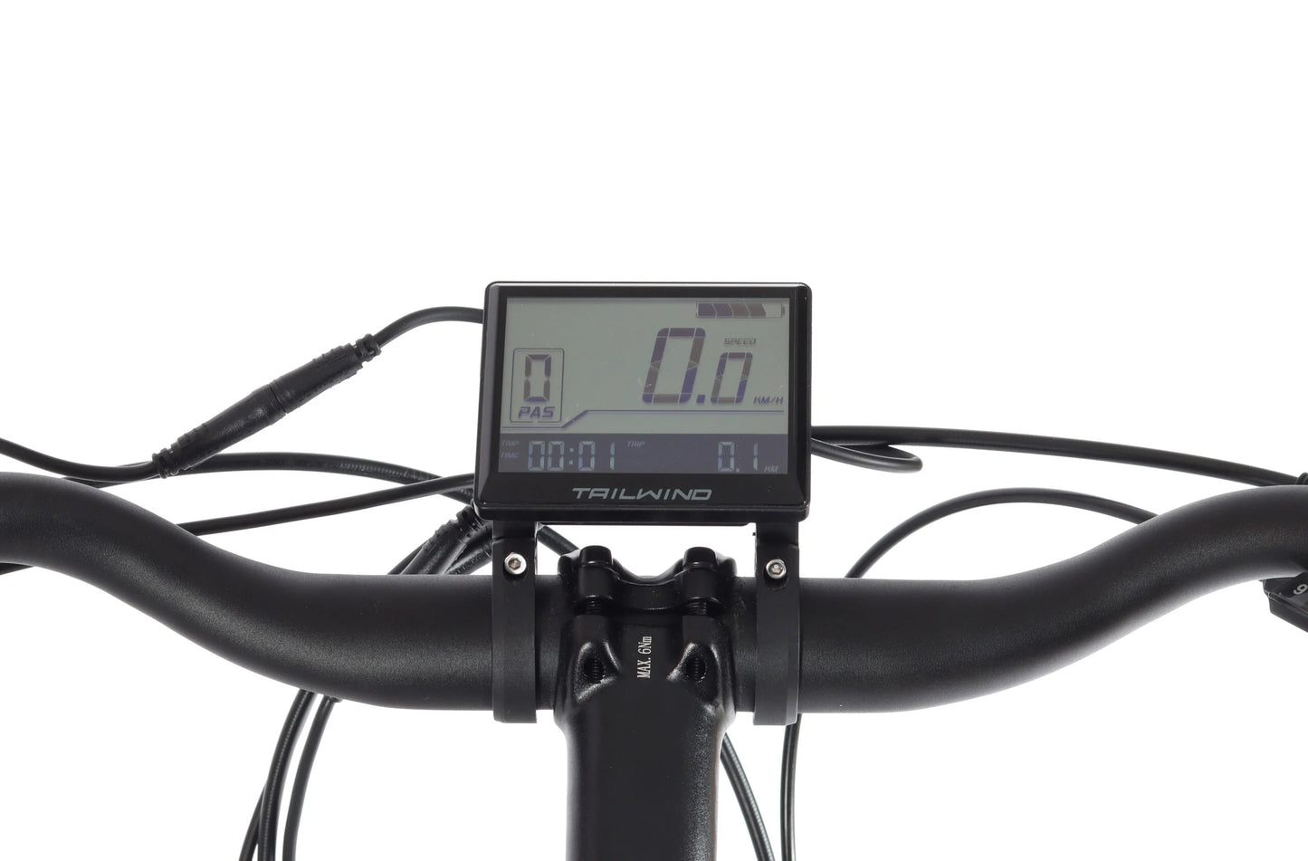 Wisper Tailwind Trail Crossbar Electric Bike - ActivePeak