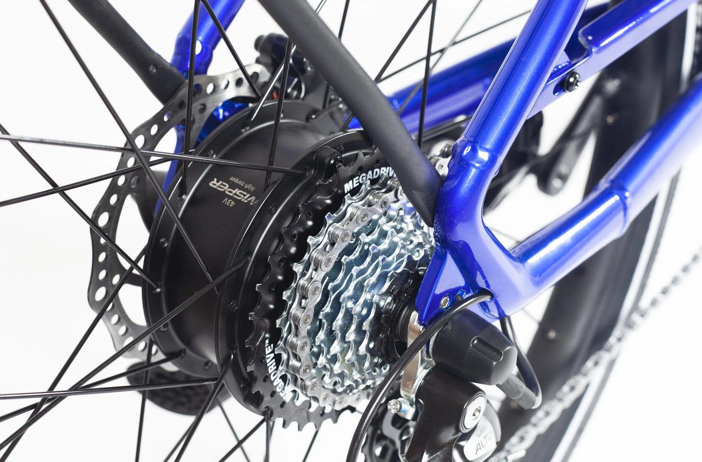 Wisper Wayfarer H9 Hub-Drive Crossbar 43v E-Bike - ActivePeak