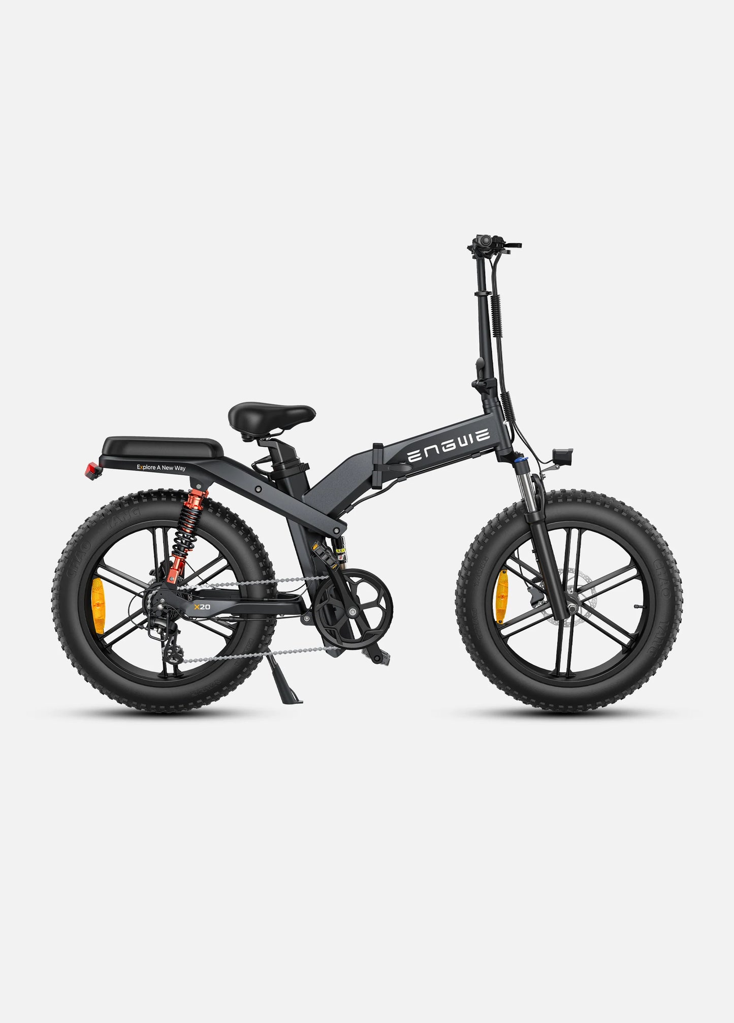 X26/X24/X20 1000W All Terrain Foldable Electric Bike with Long Range - ActivePeak