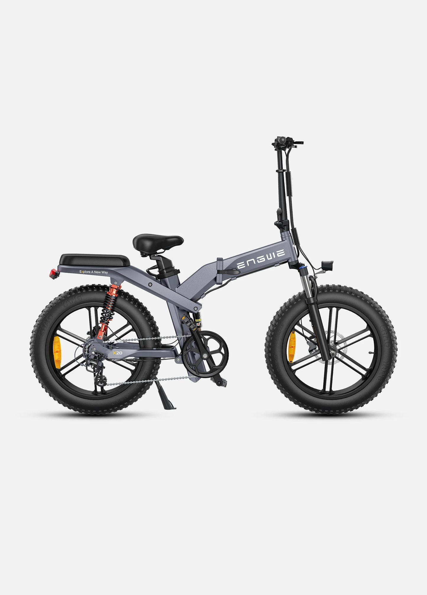 X26/X24/X20 1000W All Terrain Foldable Electric Bike with Long Range - ActivePeak