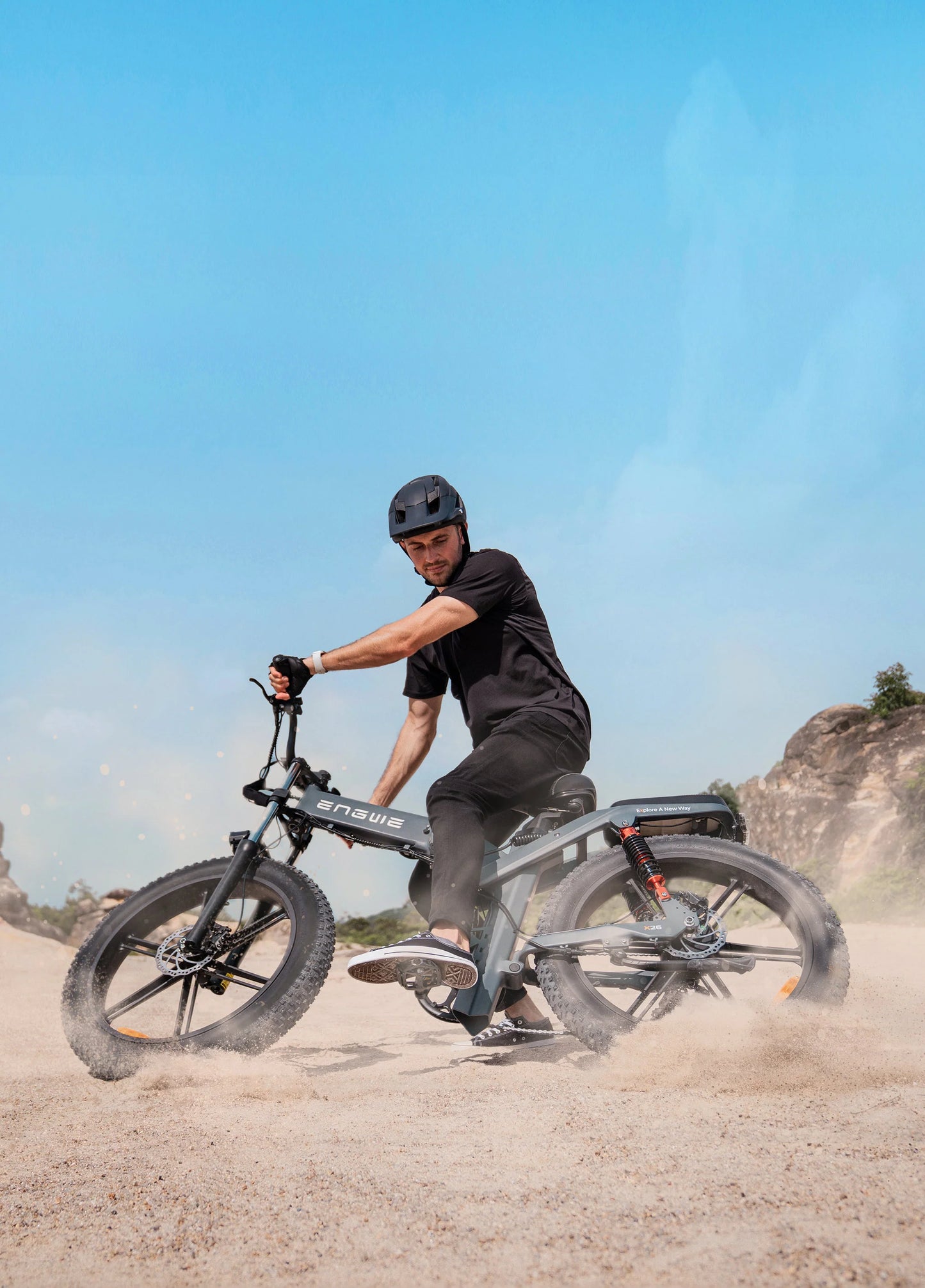 X26/X24/X20 1000W All Terrain Foldable Electric Bike with Long Range - ActivePeak