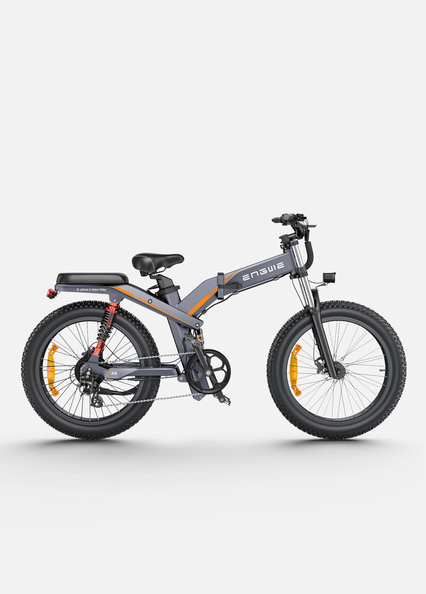 X26/X24/X20 1000W All Terrain Foldable Electric Bike with Long Range - ActivePeak