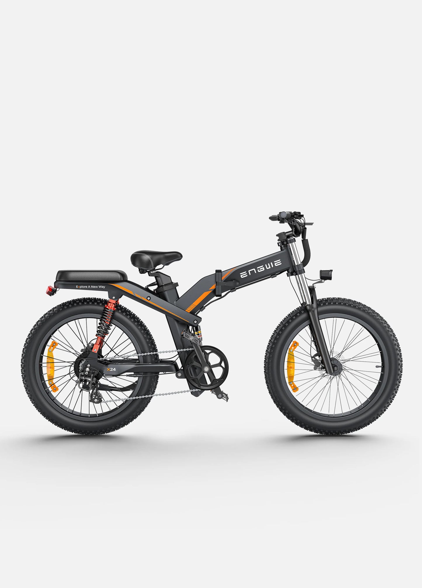 X26/X24/X20 1000W All Terrain Foldable Electric Bike with Long Range - ActivePeak